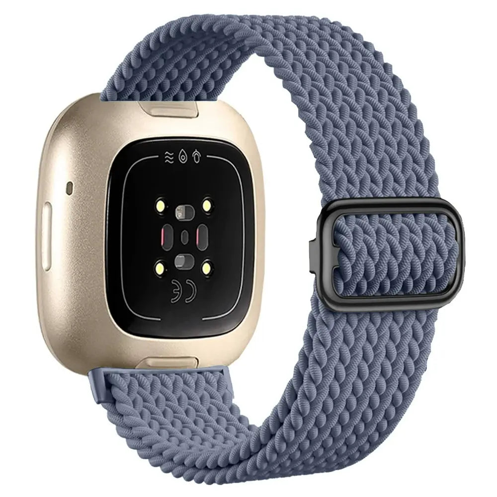 Correa tejido ajustable Fitbit Sense 2 (gris-azul)