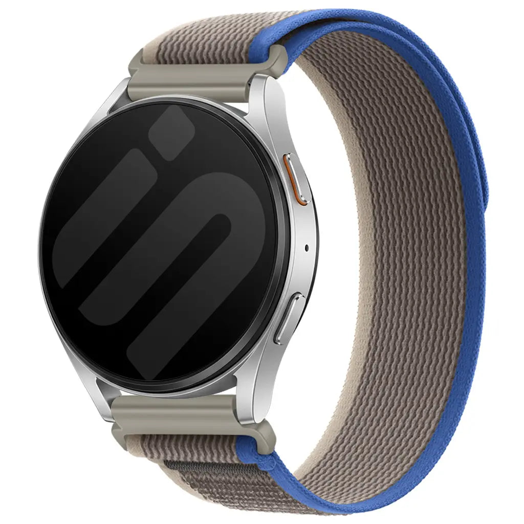 Correa nylon trail Huawei Watch GT 7 Pro (gris/azul)