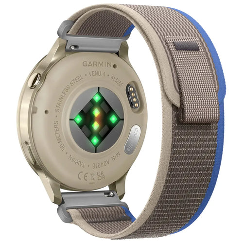 Garmin Venu 2 Trail Nylon Strap (Grey/Blue)