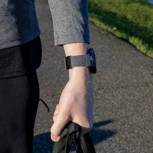 ICE Smart TKS Rectangular 1.41 Braided Strap P-Buckle (Grey)