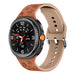 Correa silicona con flores Samsung Galaxy Watch 8 - 44mm (marrón/beige)