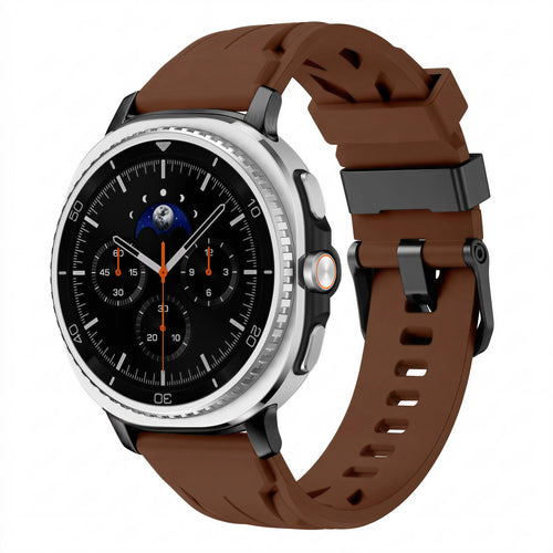 Correa silicona race Samsung Galaxy Watch 9 - 40mm (marrón)