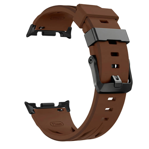 Correa silicona race Samsung Galaxy Watch 8 Classic (marrón)