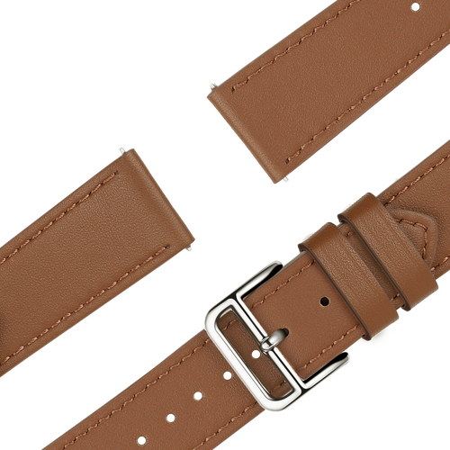 Bandz Correa cuero 'Deluxe' Garmin Forerunner 265s (marrón)