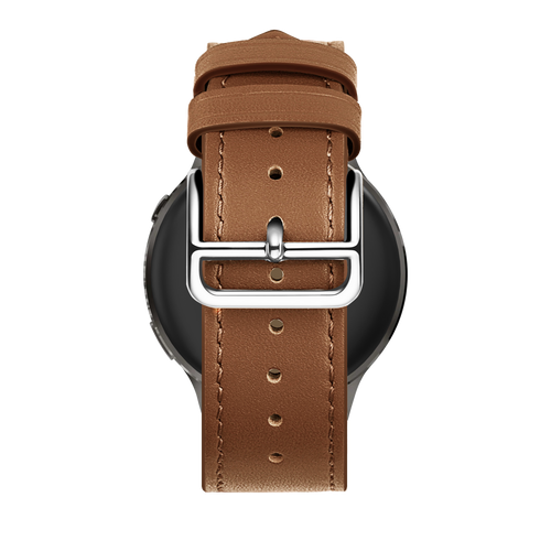 Bandz Correa cuero 'Deluxe' Garmin Venu 2s (marrón)