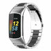 Correa acero Fitbit Charge 6 (plateada/negro)