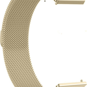 Correa reloj milanesa 20mm - universal (champán)