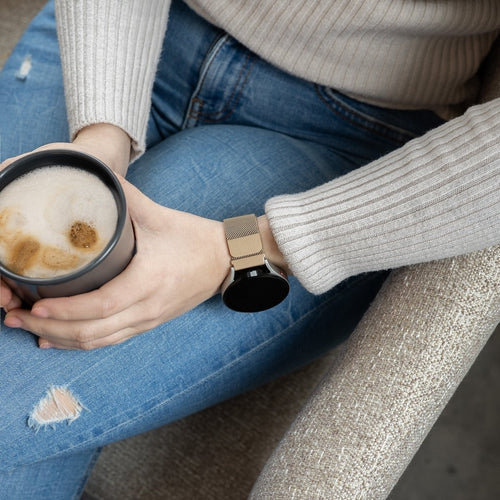 Correa milanese Huawei Watch GT 3 46mm (champán)