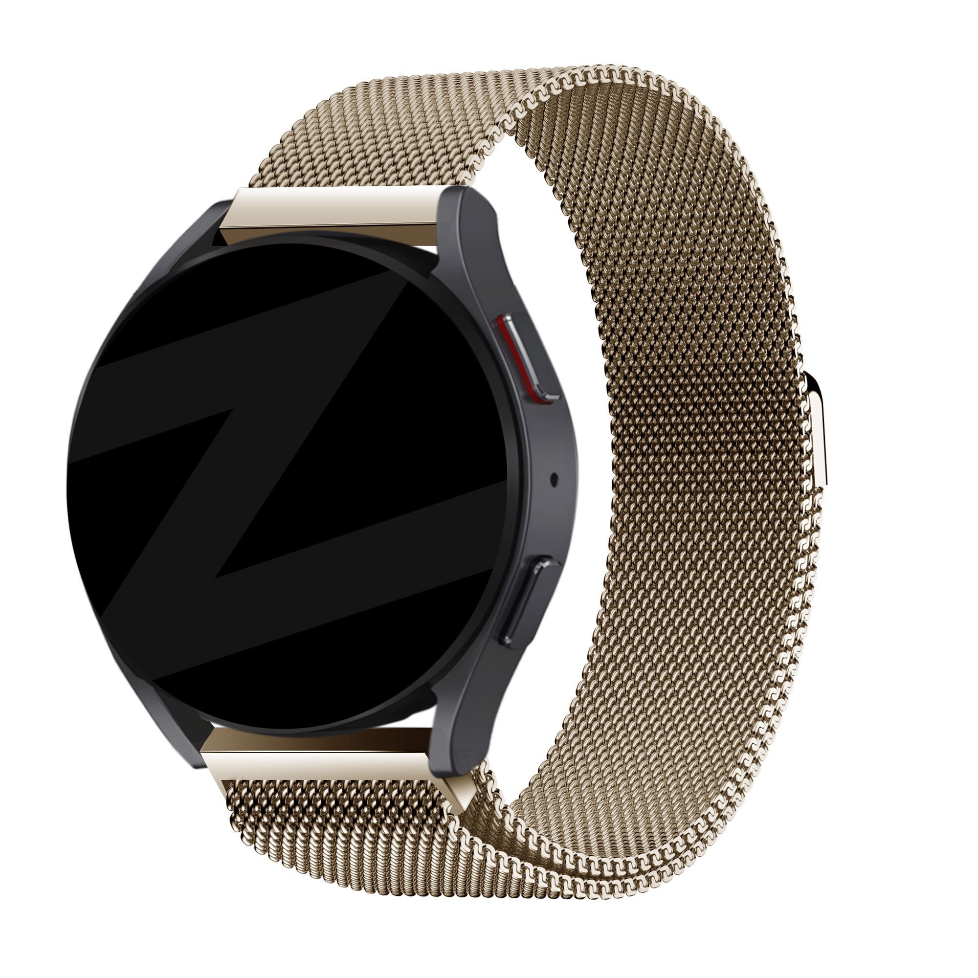 Bandz Correa milanesa Loop Garmin Vivomove 3 (champán dorado)