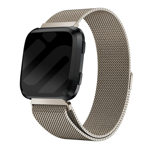 Fitbit Versa Milanese Strap (Champagne)