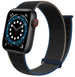 Correa nylon Loop Apple Watch (carbón)