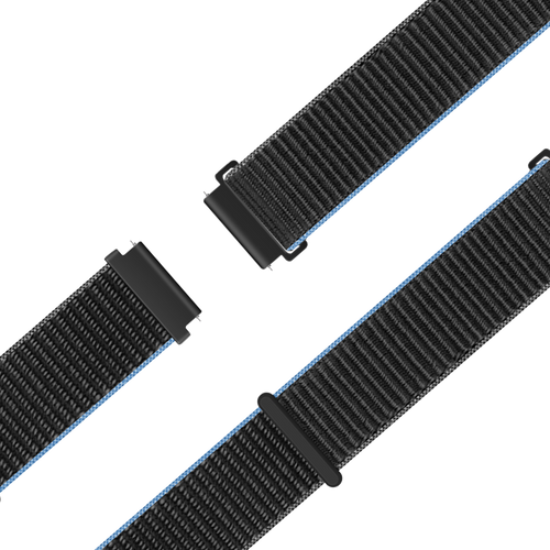 Bandz Garmin Venu 2 Nylon Loop Strap (Charcoal)