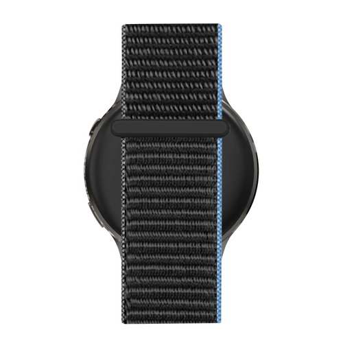 Bandz Garmin Forerunner 570 - 47mm Nylon Loop Strap (Charcoal)