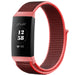 Correa nylon Fitbit Charge 4 (negro/coral)