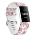 Correa silicona White Rose Fitbit Charge 3 / 4