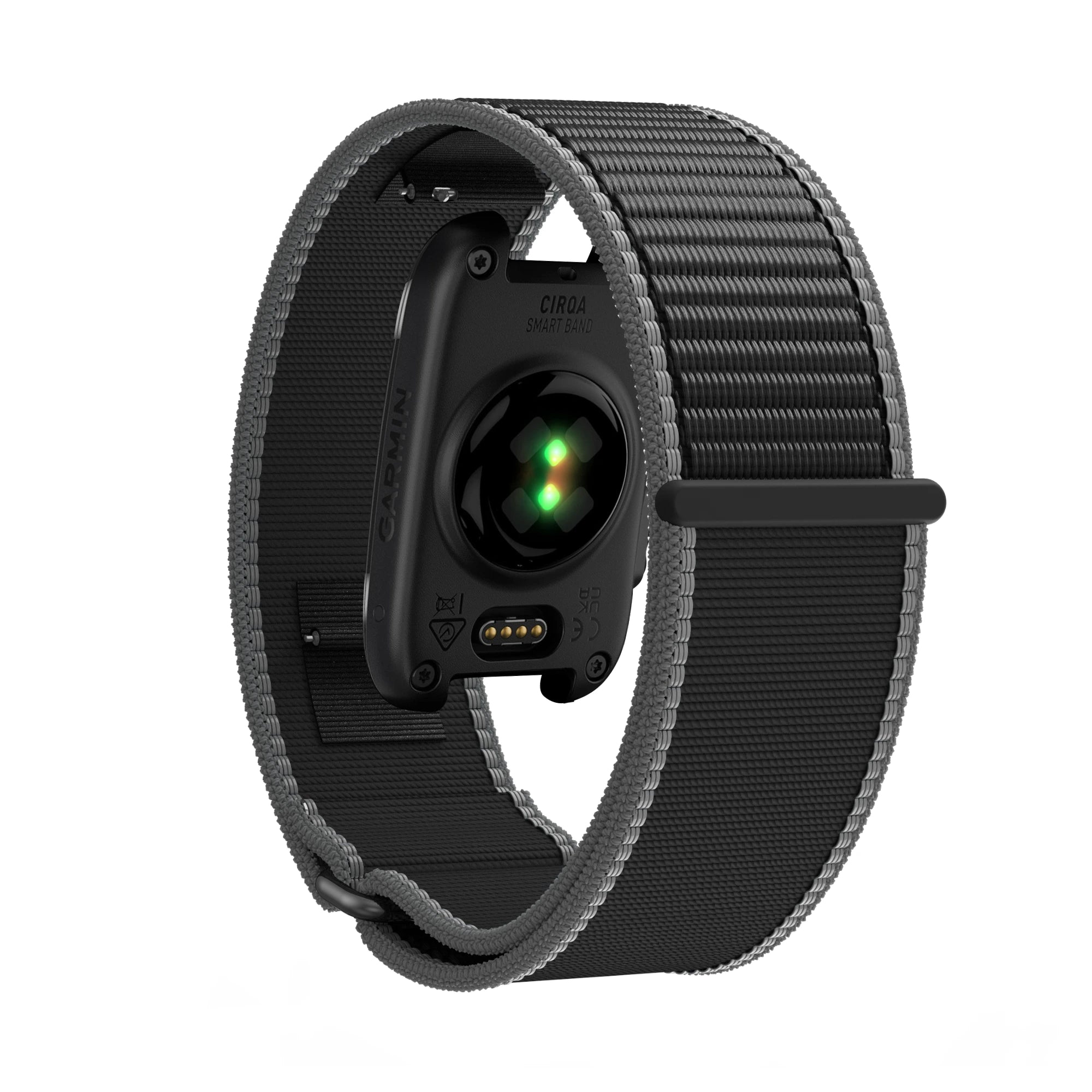 Bandz Correa nylon para bíceps Garmin Cirqa (carbón)