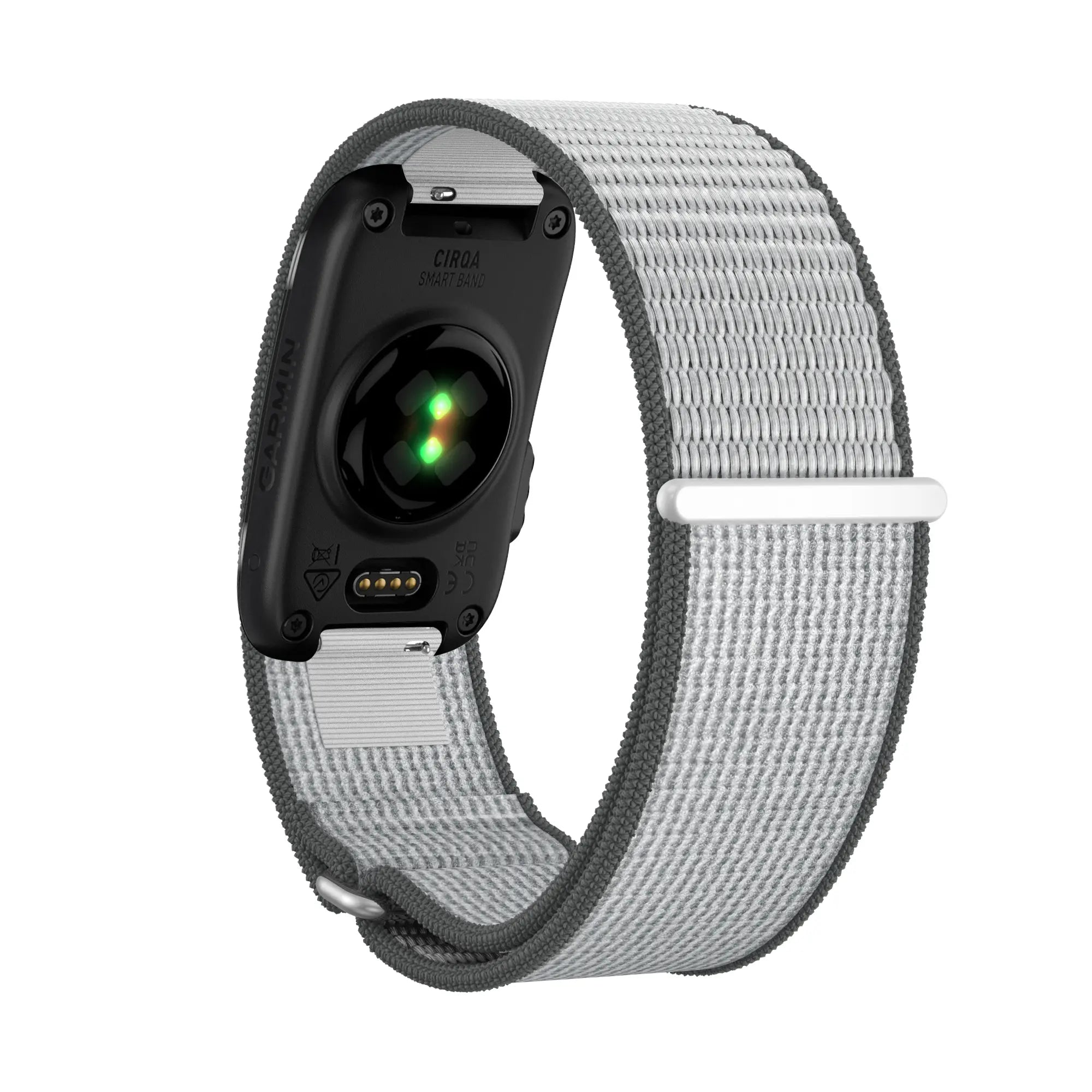 Bandz Corea nylon 'Clásico' Garmin Cirqa (gris/blanco)