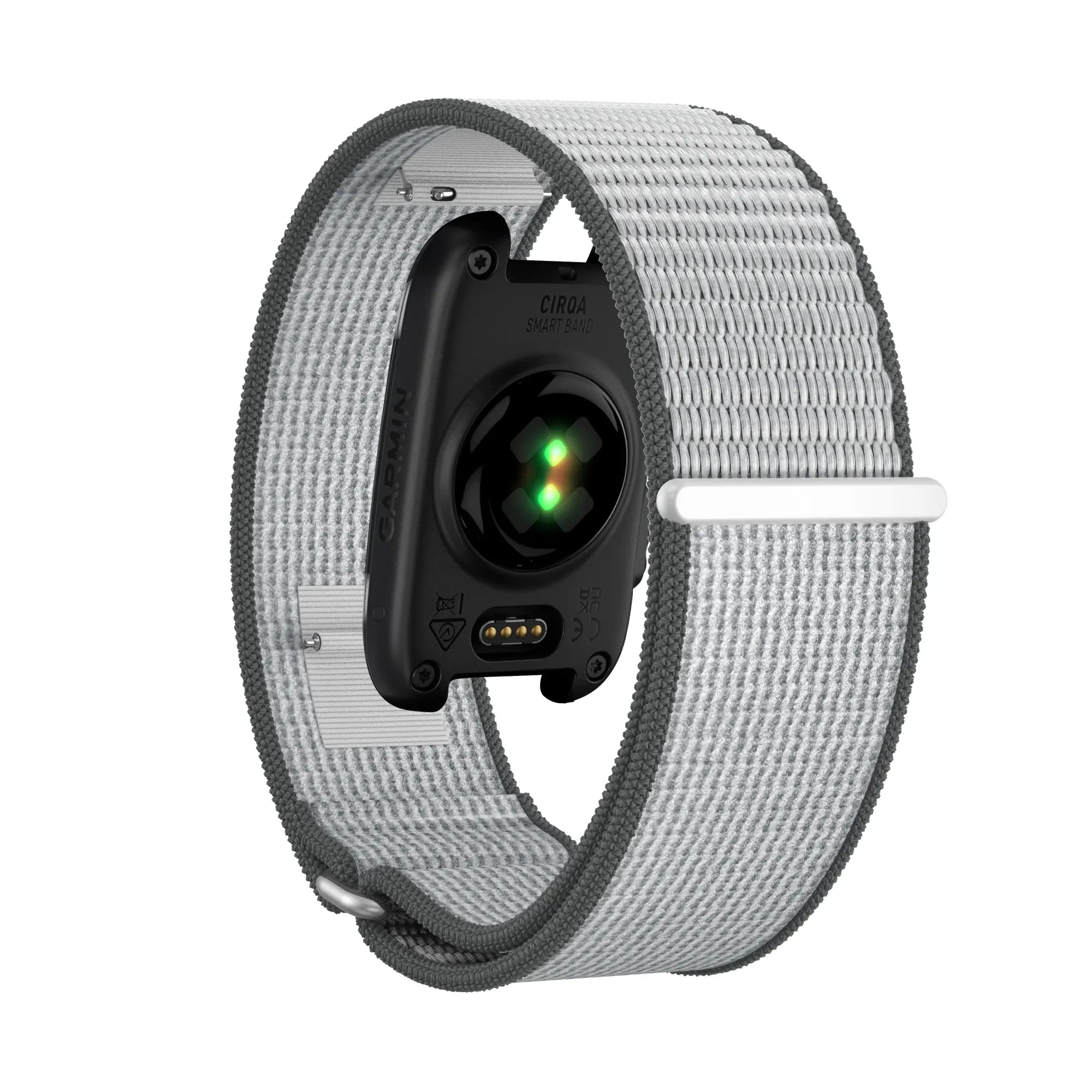 Bandz Corea nylon 'Clásico' Garmin Cirqa (gris/blanco)