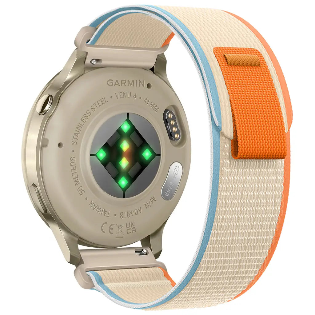 Garmin Approach S42 Trail Nylon Strap (Creme)