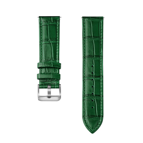 Huawei Watch GT 4 - 46mm Leather Crocodile Grain Strap (Green)
