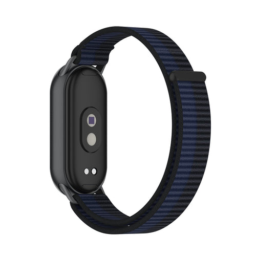 Correa nylon moderna Xiaomi Smart Band 10 (azul oscuro)