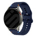 ICE Smart TKS Rectangular 1.41 Wave Silicone Strap (Dark Blue)