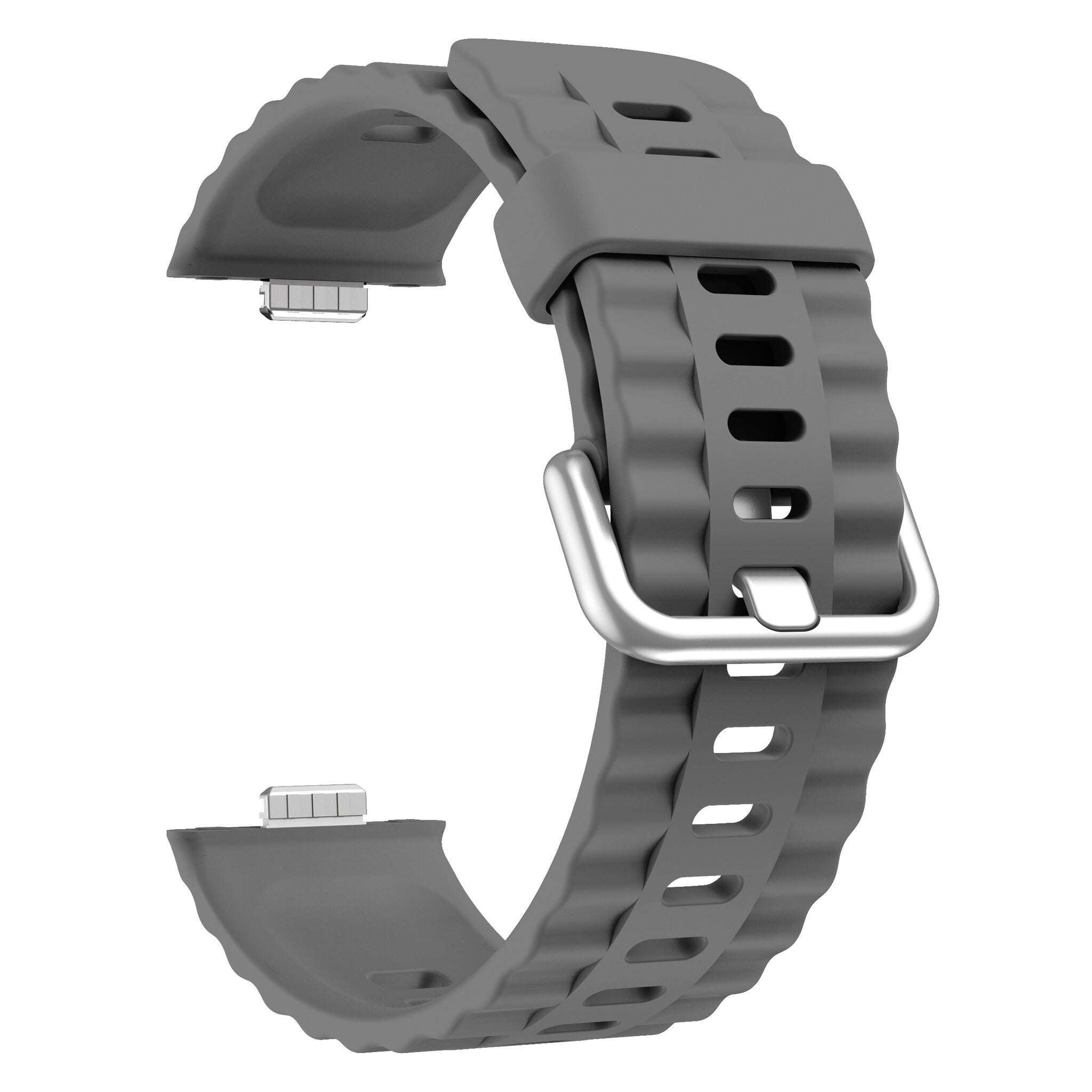 Huawei Watch Fit 3 Silicone Classic Strap (Dark Grey)