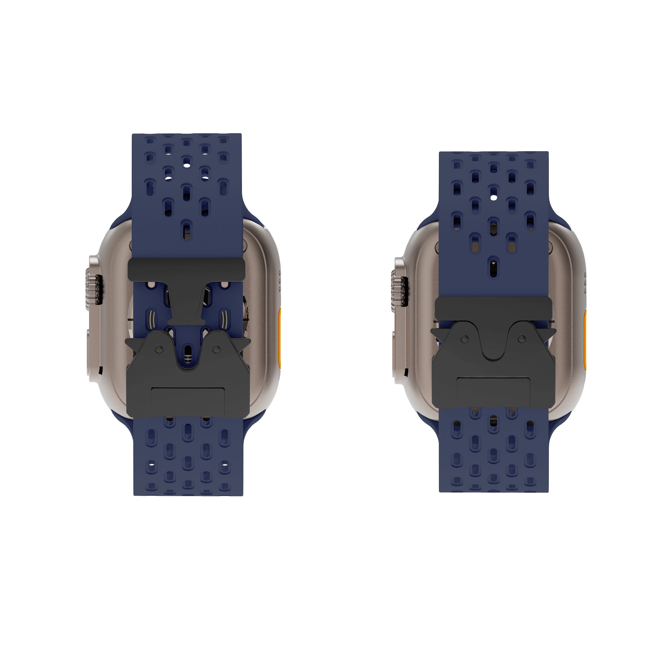 Correa silicona air con P-buckle Apple Watch (azul oscuro)