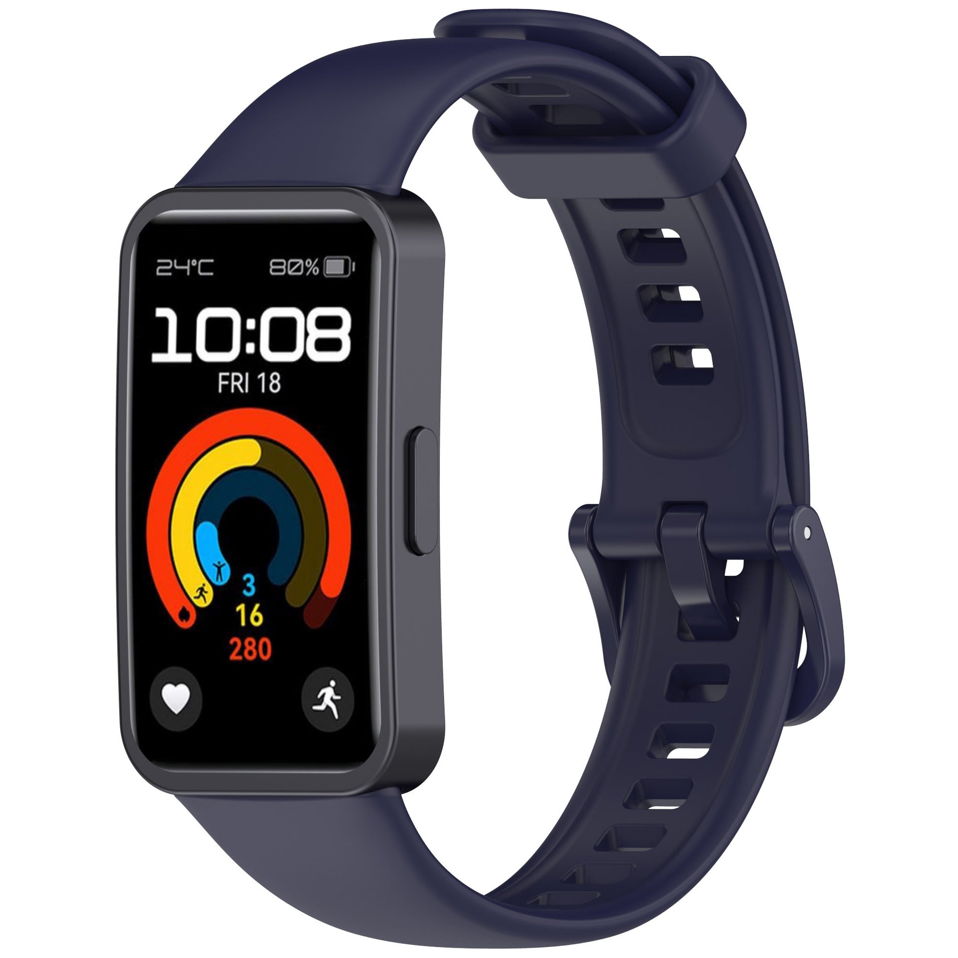 Huawei Band 10 Silicone Classic Strap (Dark Blue)