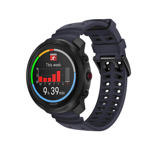 Polar Vantage M3 Silicone Grain Strap (Dark Blue)