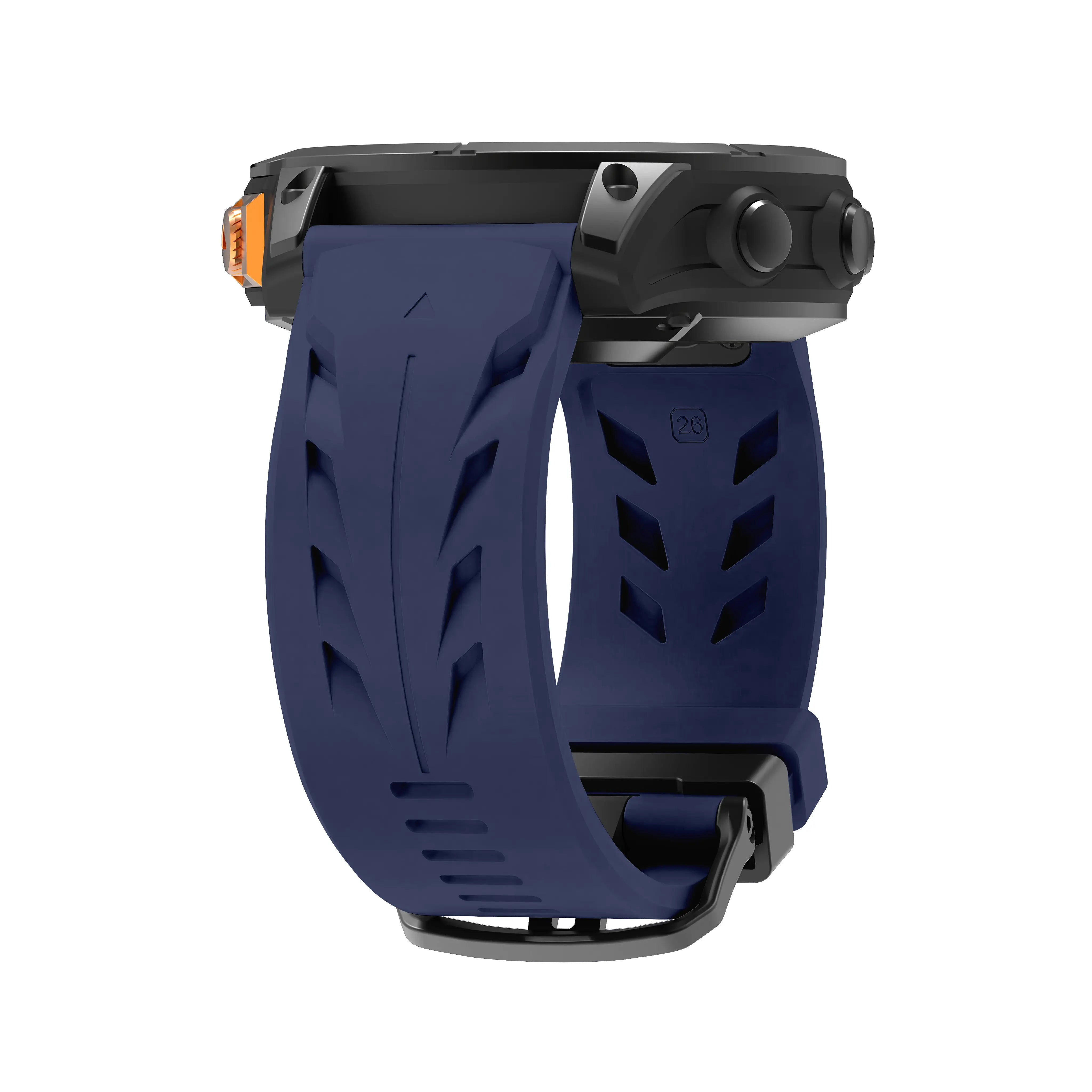 Correa silicona race Garmin Epix Pro (Gen 2) 51mm (azul oscuro)