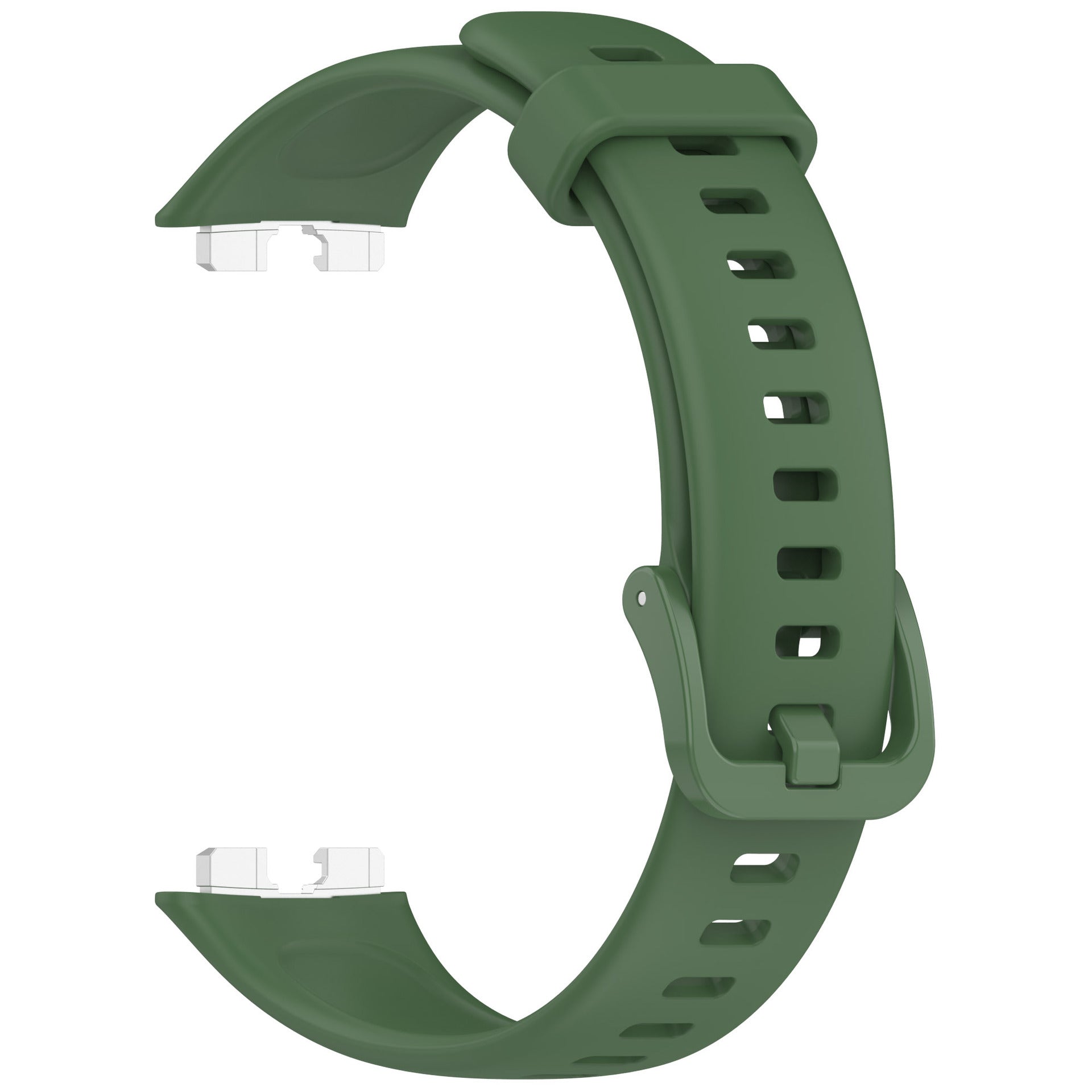 Huawei Band 8 Silicone Classic Strap (Dark Green)