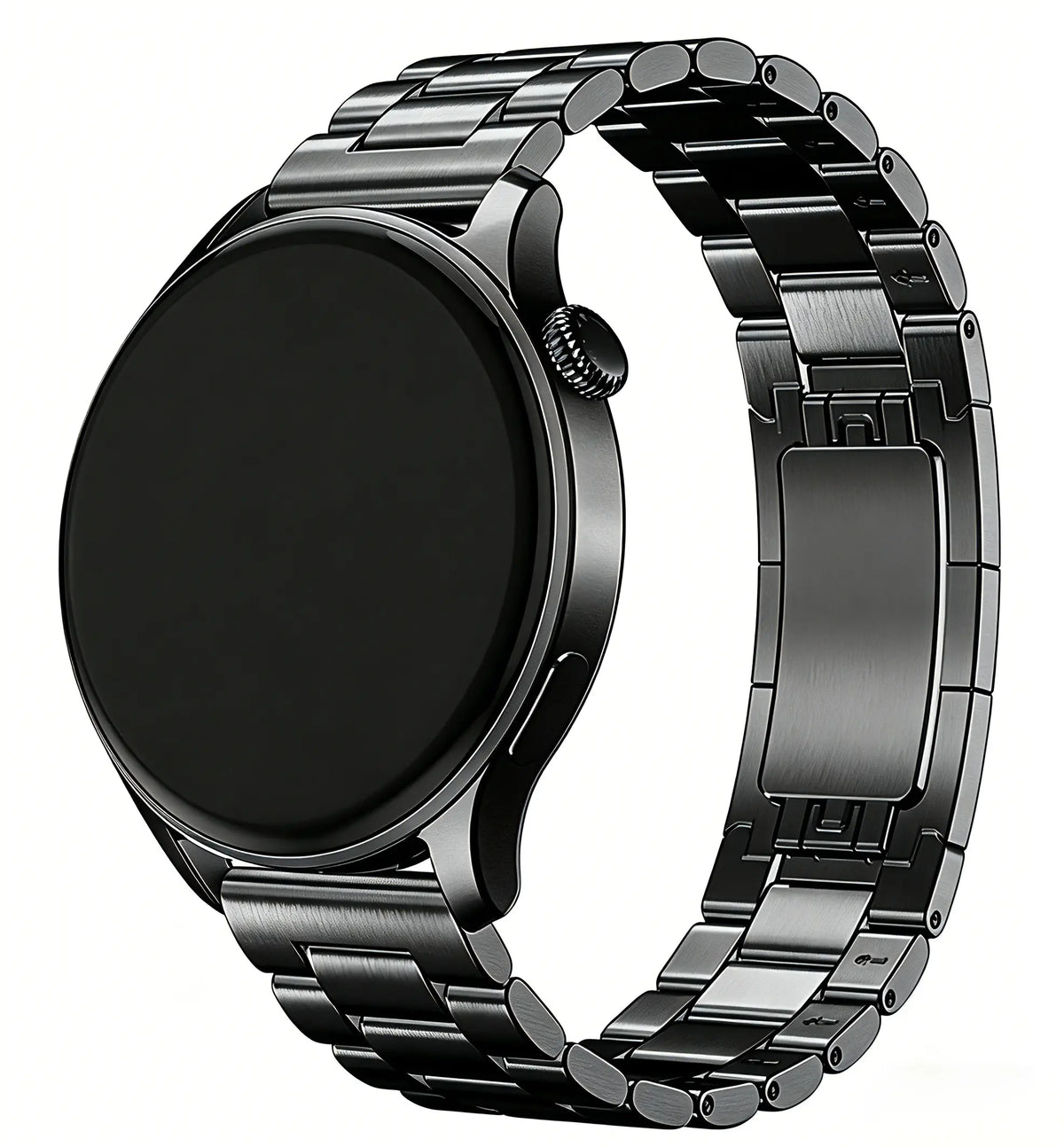 Fossil Gen 5 One Push' Steel Strap (Dark Grey)
