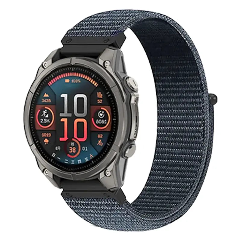 Correa nylon premium Garmin Epix Pro (Gen 2) 51mm (gris oscuro)