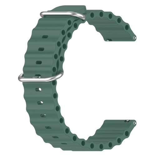 Correa Ocean Huawei Watch GT 5 46mm (verde oscuro)
