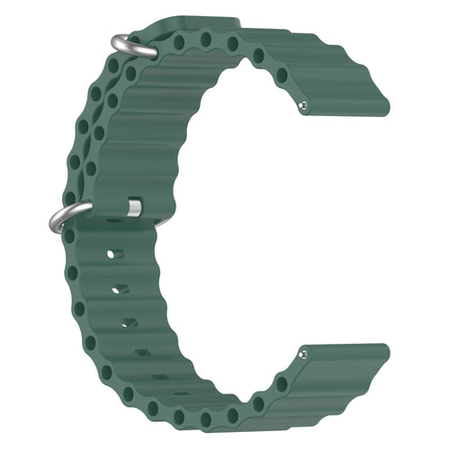 Correa Ocean Huawei Watch 5 - 46mm (verde oscuro)
