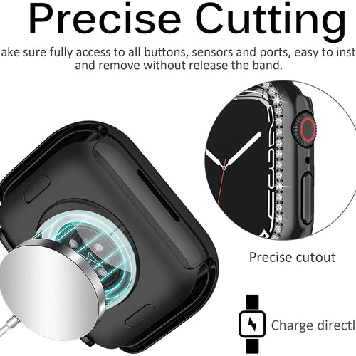 diamond-case-apple-watch-7-41mm-schwarz