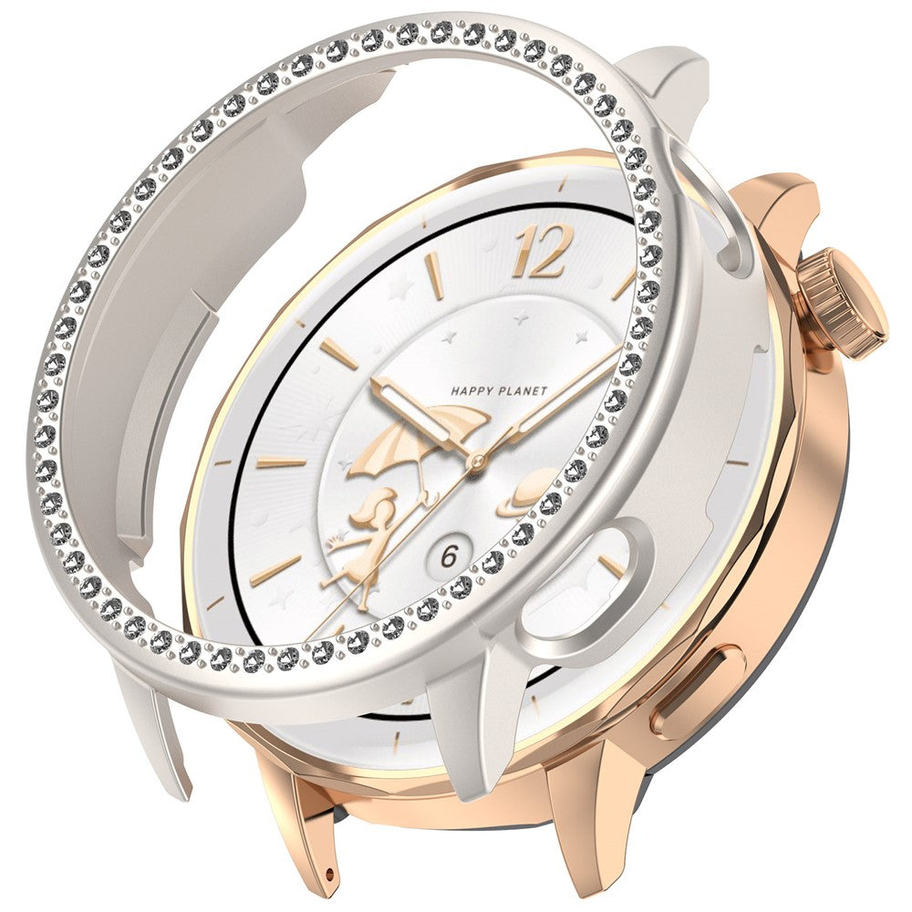 Funda rigida diamante OnePlus Watch 3 - 43mm (transparente)