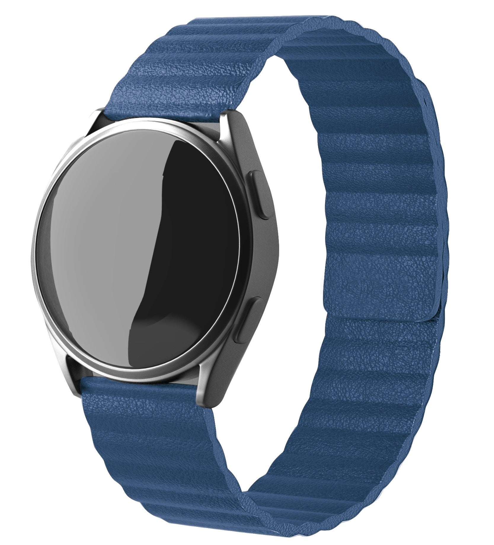 Correa cuero Loop Amazfit GTR Mini (azul oscuro)