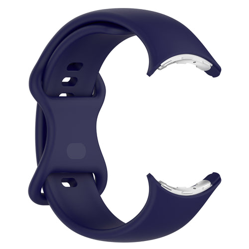 Google Pixel Watch 4 - 45mm Silicone Classic Strap (Dark Blue)