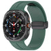 Correa siicona con D-buckle Samsung Galaxy Watch Ultra (verde oscuro)