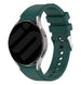 Correa silicona ajuste perfecto Samsung Galaxy Watch 7 - 44mm (verde oscuro)