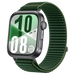 Correa nylon ondulada Huawei Watch Fit 5 Pro (verde oscuro)