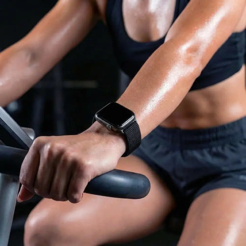 Huawei Watch Fit 4 Nylon Wave Strap (Black)