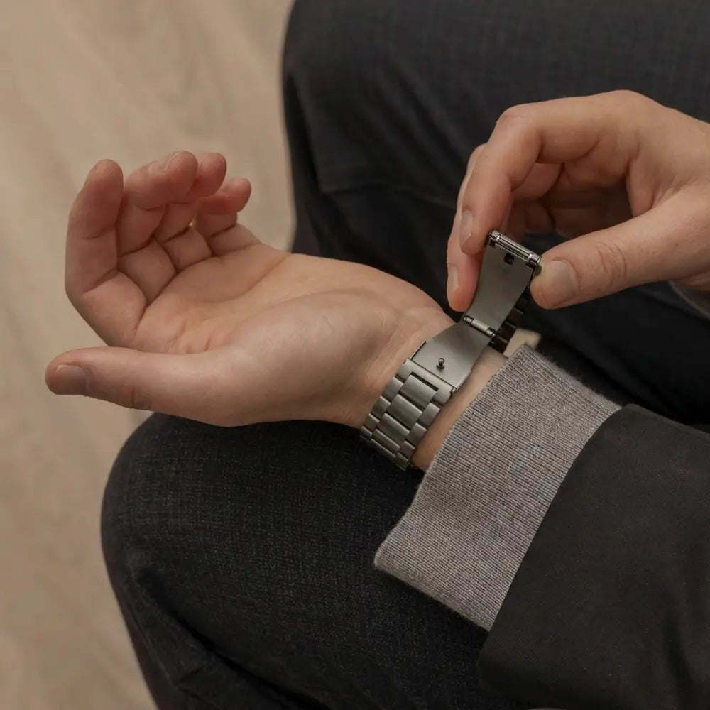 Samsung Galaxy Watch 8 Classic Titanium Strap (Graphite)