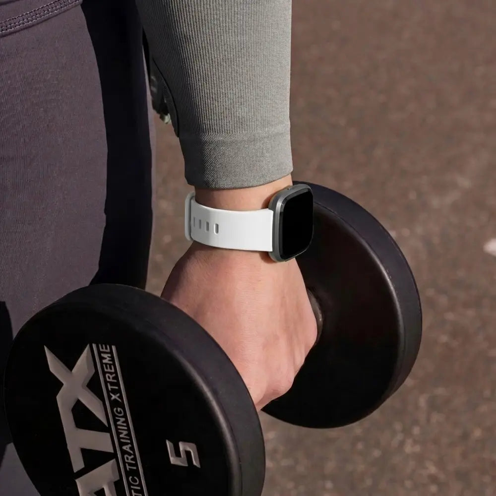 Fitbit Versa-Versa 2 Silicone Strap (White)