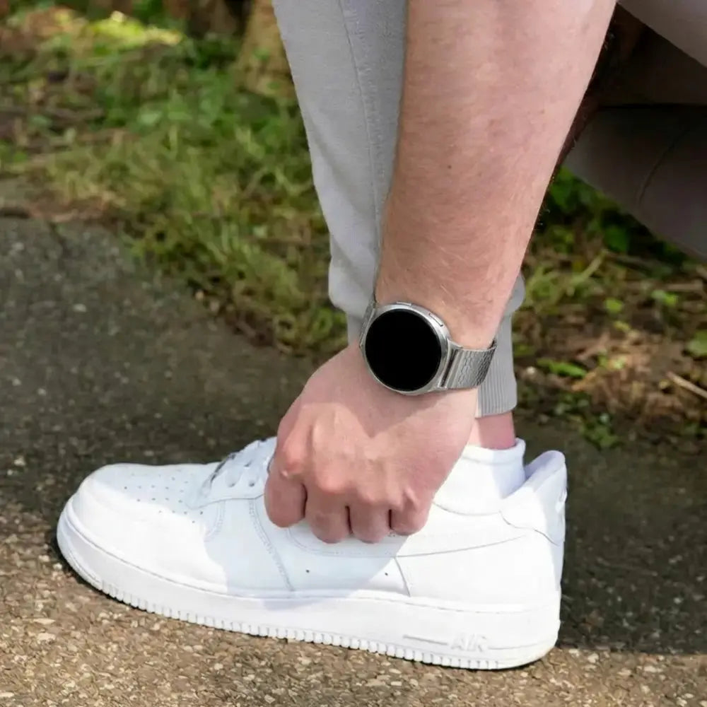 Samsung Galaxy Watch 8 - 40mm roestvrij stalen band (zilver)