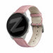 Bandz Correa cuero estilo cocodrilo Garmin Forerunner 165 (rosa)
