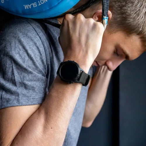 Garmin Fenix 5s-6s Classic Silicone Strap (Black)