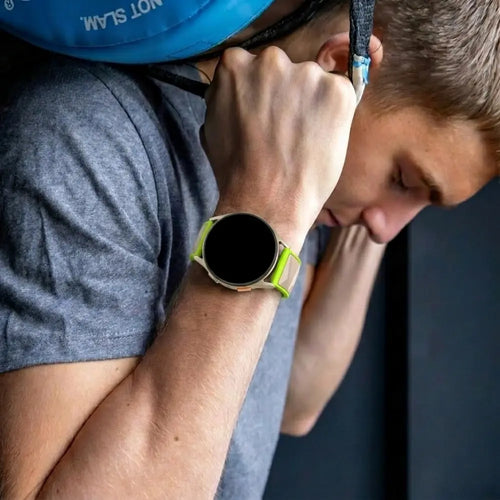 Samsung Galaxy Watch 7 - 44mm Diamond Sport Strap (Starlight-Lime)